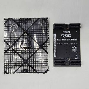 ASUS ROG 2M HB 2-WAY SLI BRIDGE REV. 1.00 HIGH BANDWIDTH 49-4 BLACK